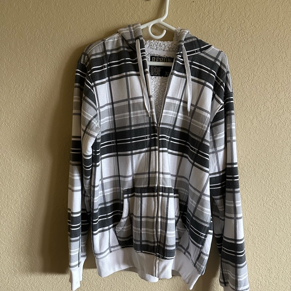 men’s XL Fleece lined flannel